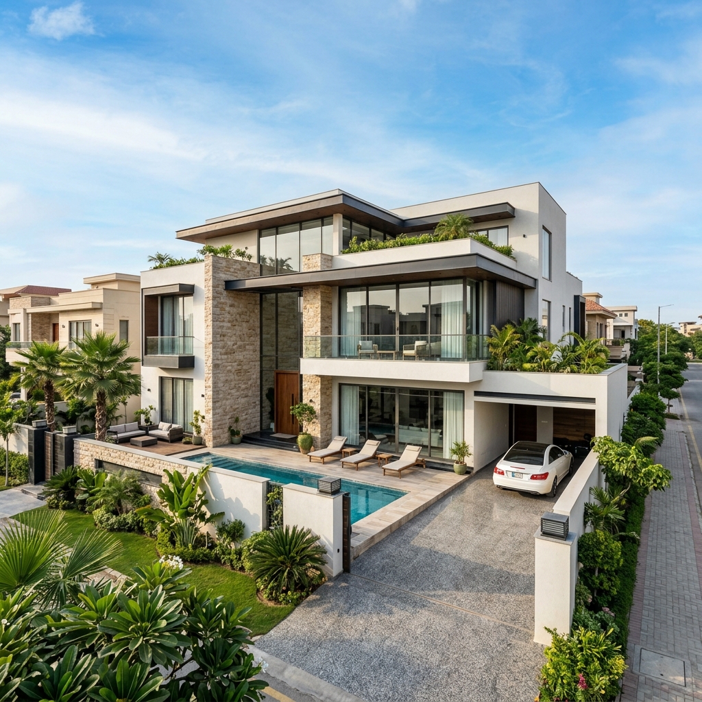 Modern 500 Yards House in DHA Karachi