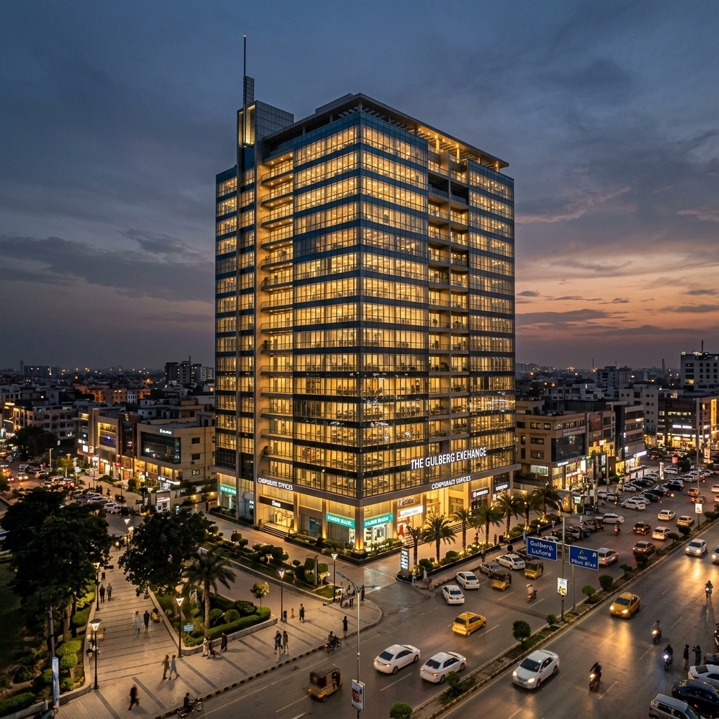 Premium Office Space in Lahore Gulberg
